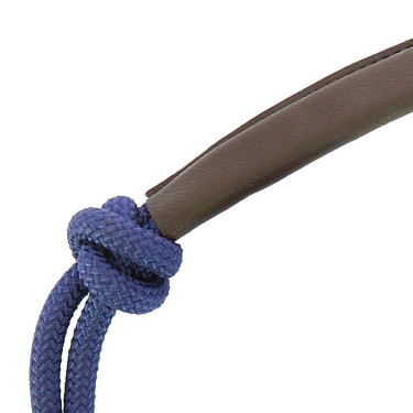 Licol éthologique Norton corde/synthétique Bleu marine
