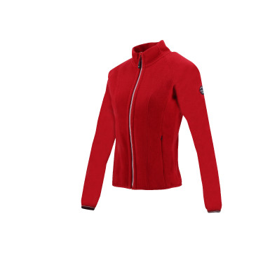 Veste polaire Equithème Lena Cerise Rouge Veste polaire Equithème Lena Cerise Rouge