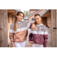 Blouson Pénélope Celecce Caramel / gris Marron