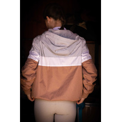 Blouson Pénélope Celecce Caramel / gris Marron