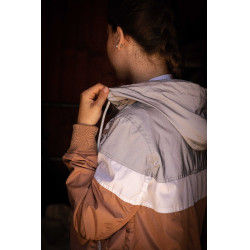 Blouson Pénélope Celecce Caramel / gris Marron