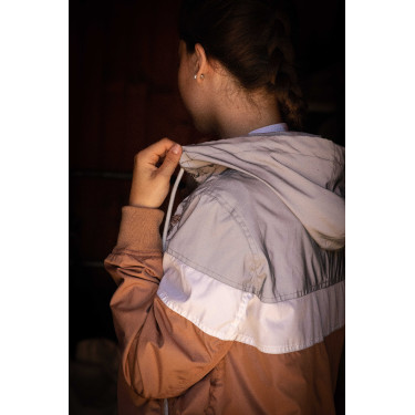 Blouson Pénélope Celecce Caramel / gris Marron