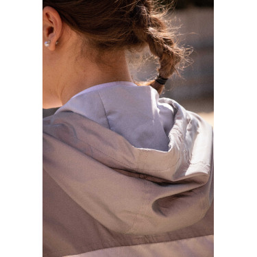 Blouson Pénélope Celecce Caramel / gris Marron