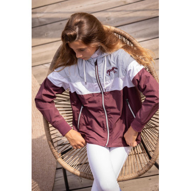 Blouson Pénélope Celecce Prune Violet