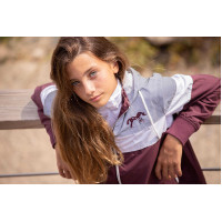 Blouson Pénélope Celecce Caramel / gris Marron