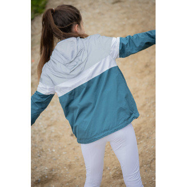 Blouson Pénélope Celecce Bleu canard