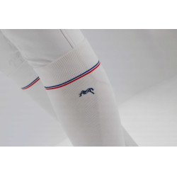 Chaussettes Pénélope Luxe Blanc