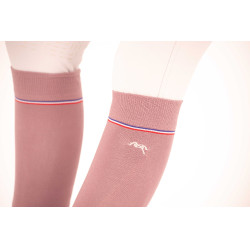 Chaussettes Pénélope Luxe Rose pâle Chaussettes Pénélope Luxe Rose pâle
