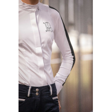 Chemise de concours Pénélope Showshirt Blanc