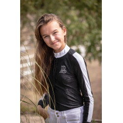 Chemise de concours Pénélope Showshirt Noir
