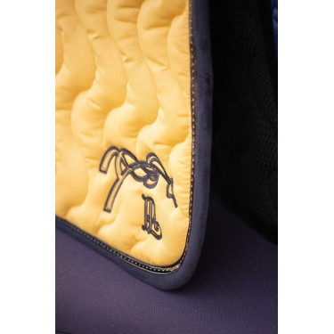 Tapis de selle Pénélope Classique Moutarde Jaune