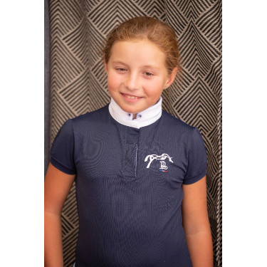 Polo de concours Eden by PL Madrid Bleu marine Polo de concours Eden by PL Madrid Bleu marine