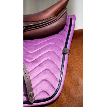 Tapis de selle Equithème Glossy Violet