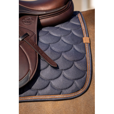 Tapis de selle Equithème Khadi Gris foncé