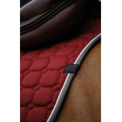 Tapis de selle Equithème Orion Cerise Rouge