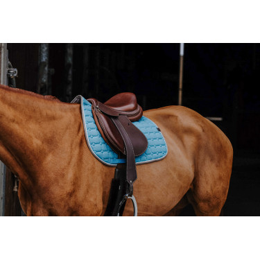 Tapis de selle Equithème Orion Turquoise Bleu