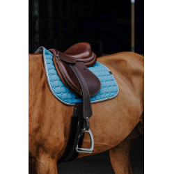 Tapis de selle Equithème Orion Turquoise Bleu