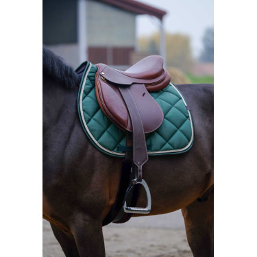 Tapis de selle Equithème Classic Vert foncé