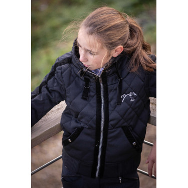 Blouson Pénélope Luka Noir