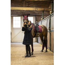 Tapis de selle Lami-Cell Galaxy Velvet Bordeaux