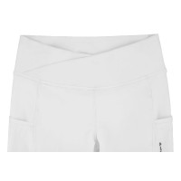 Pull-on Equithème Flora fond silicone Blanc