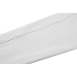 Pull-on Equithème Flora fond silicone Blanc