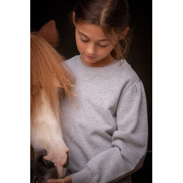 Sweat Pénélope Cassou Gris chiné
