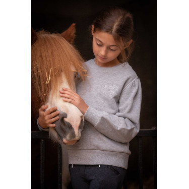 Sweat Pénélope Cassou Gris chiné