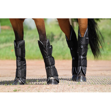 Guêtres de transport Equithème Tyrex 600D Noir