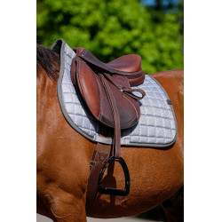 Tapis de selle Equithème Chic Gris Tapis de selle Equithème Chic Gris