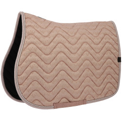 Tapis de selle Equithème Brocart Rose Tapis de selle Equithème Brocart Rose