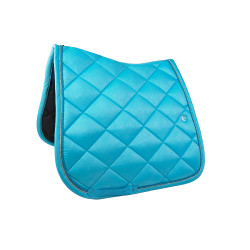 Tapis de selle Lami-Cell Floral Bleu atoll