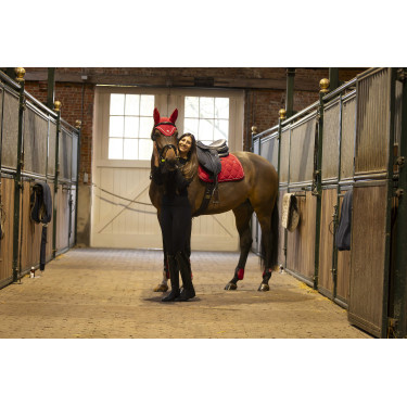 Tapis de selle Lami-Cell Luxin Rouge Tapis de selle Lami-Cell Luxin Rouge