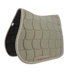 Tapis de selle Equithème Shiny Marron clair