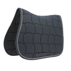 Tapis de selle Equithème Shiny Bleu marine