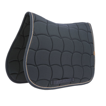 Tapis de selle Equithème Shiny Bleu marine