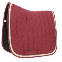 Tapis de selle Equithème Softy Bordeaux