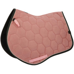 Tapis de selle Equithème Quadri Rose