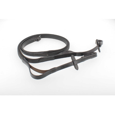 Rênes Pénélope Élastique Noir Rênes Pénélope Élastique Noir