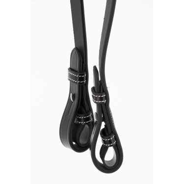 Rênes Pénélope Howlett cuir Noir