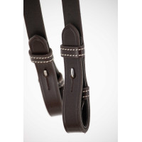 Rênes Pénélope Howlett cuir Havane Marron Rênes Pénélope Howlett cuir Havane Marron