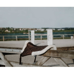 Amortisseur Equithème Pro air Chocolat Marron