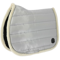 Tapis de selle Je t'aime Equithème Studio Argenté Tapis de selle Je t'aime Equithème Studio Argenté
