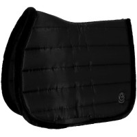 Tapis de selle Je t'aime Equithème Studio Argenté