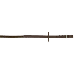 Bridon et rênes sangles Percheron Norton Havane Marron