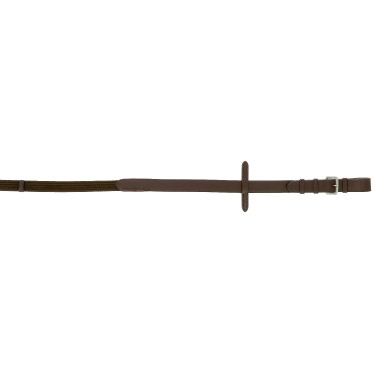 Bridon et rênes sangles Percheron Norton Havane Marron