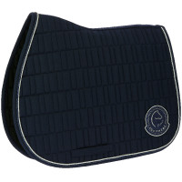 Tapis de selle Je t'aime Equithème Compet Bleu Tapis de selle Je t'aime Equithème Compet Bleu