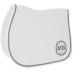 Tapis de selle Je t'aime Equithème Compet Blanc Tapis de selle Je t'aime Equithème Compet Blanc