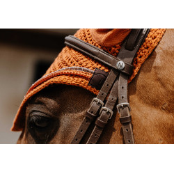 Bonnet chasse mouche Equithème Hexalight Rouille Marron