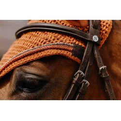 Bonnet chasse mouche Equithème Hexalight Rouille Marron